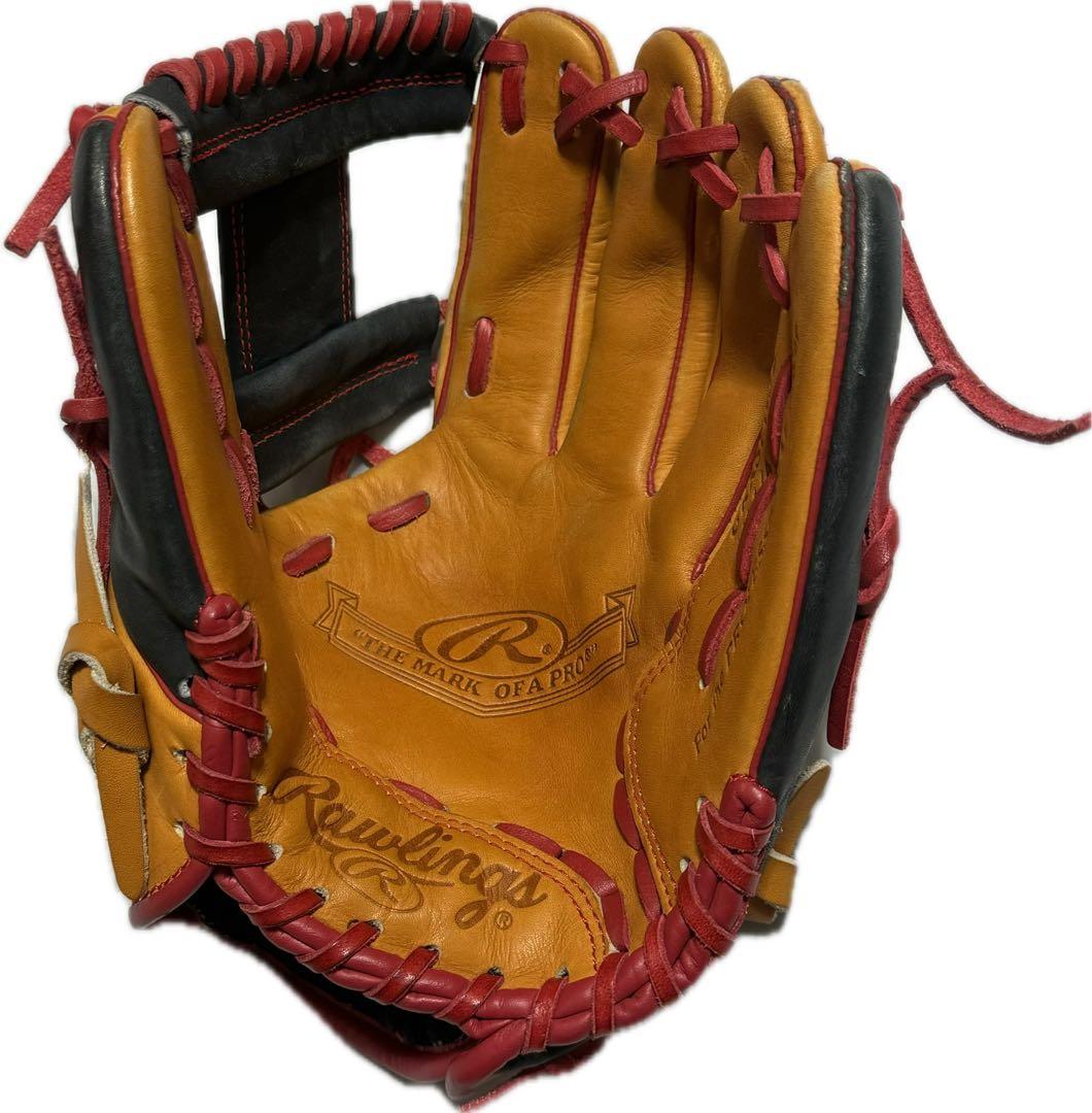 【超美品】Rawlings 高級モデル硬式グローブ