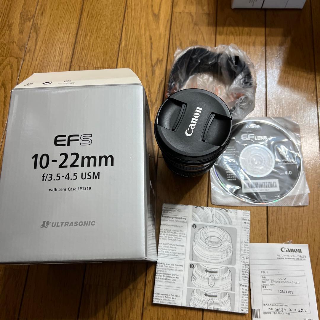 レンズ(ズーム) Canon EF-S 10-22mm f/3.5-4.5 USM