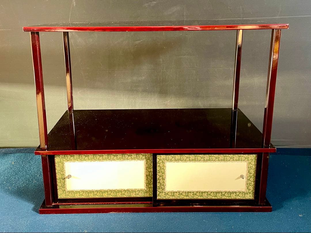 割引❣️「母」 武野紹鴎好 紹鴎棚 塗師 川瀬 表完 共箱 組立式 （11F⑤）