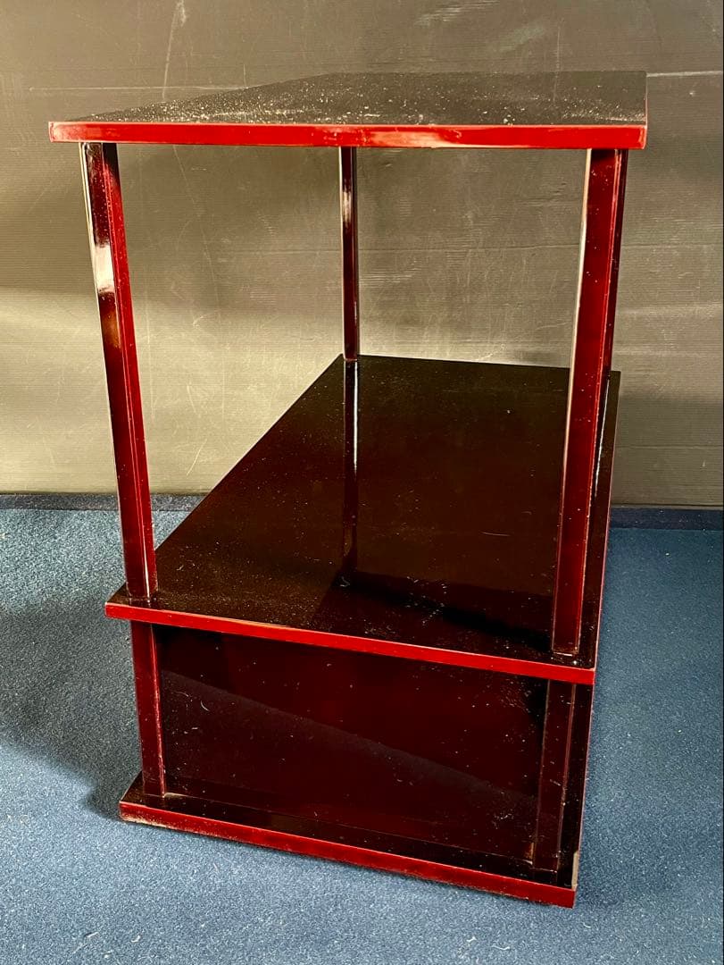 割引❣️「母」 武野紹鴎好 紹鴎棚 塗師 川瀬 表完 共箱 組立式 （11F⑤）