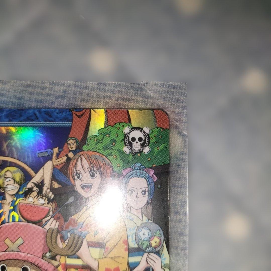 絶版 ワンピースカードダス ハイパーバトル ルフィ海賊団 S101 花火見物