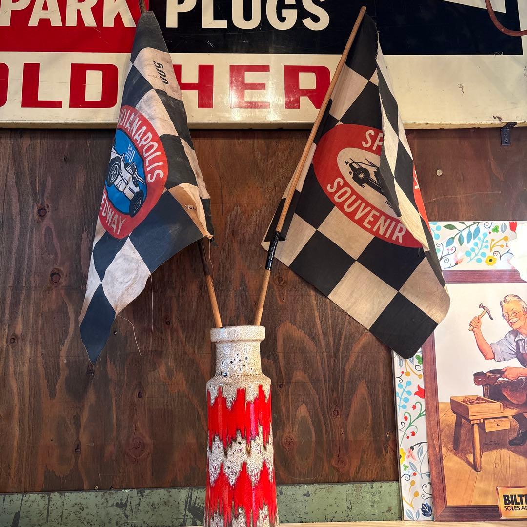 インディアナポリス500 フラッグセット　チェッカーフラッグ　スーベニア