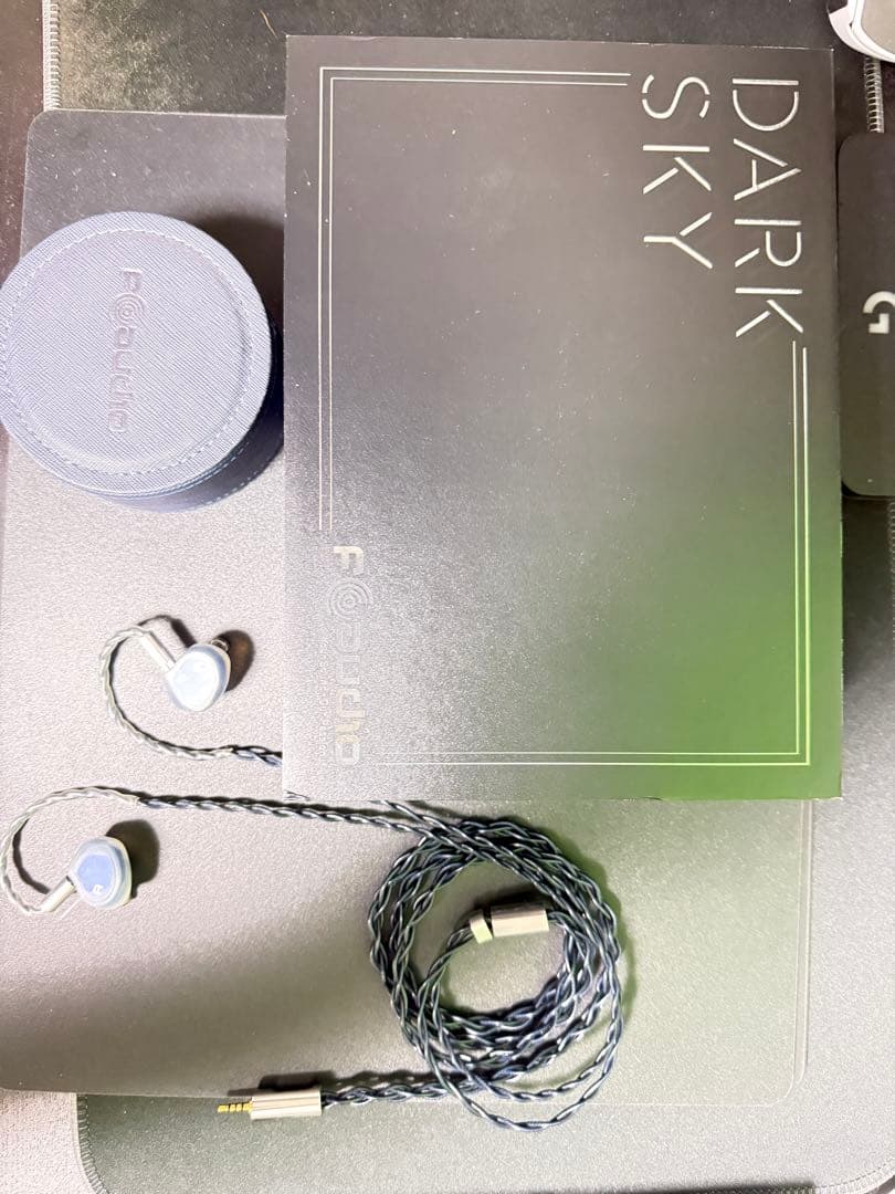 faudio DARK SKY 有線イヤホン