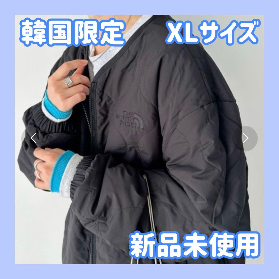 【韓国限定】ノースフェイス ホワイトレーベル リバーシブルキルティングジャケット