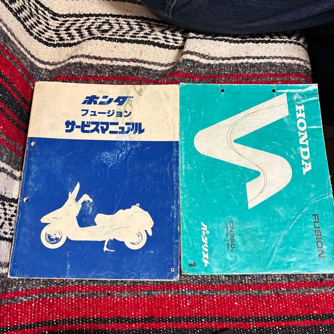 ホンダ フュージョン CN250 サービスマニュアル