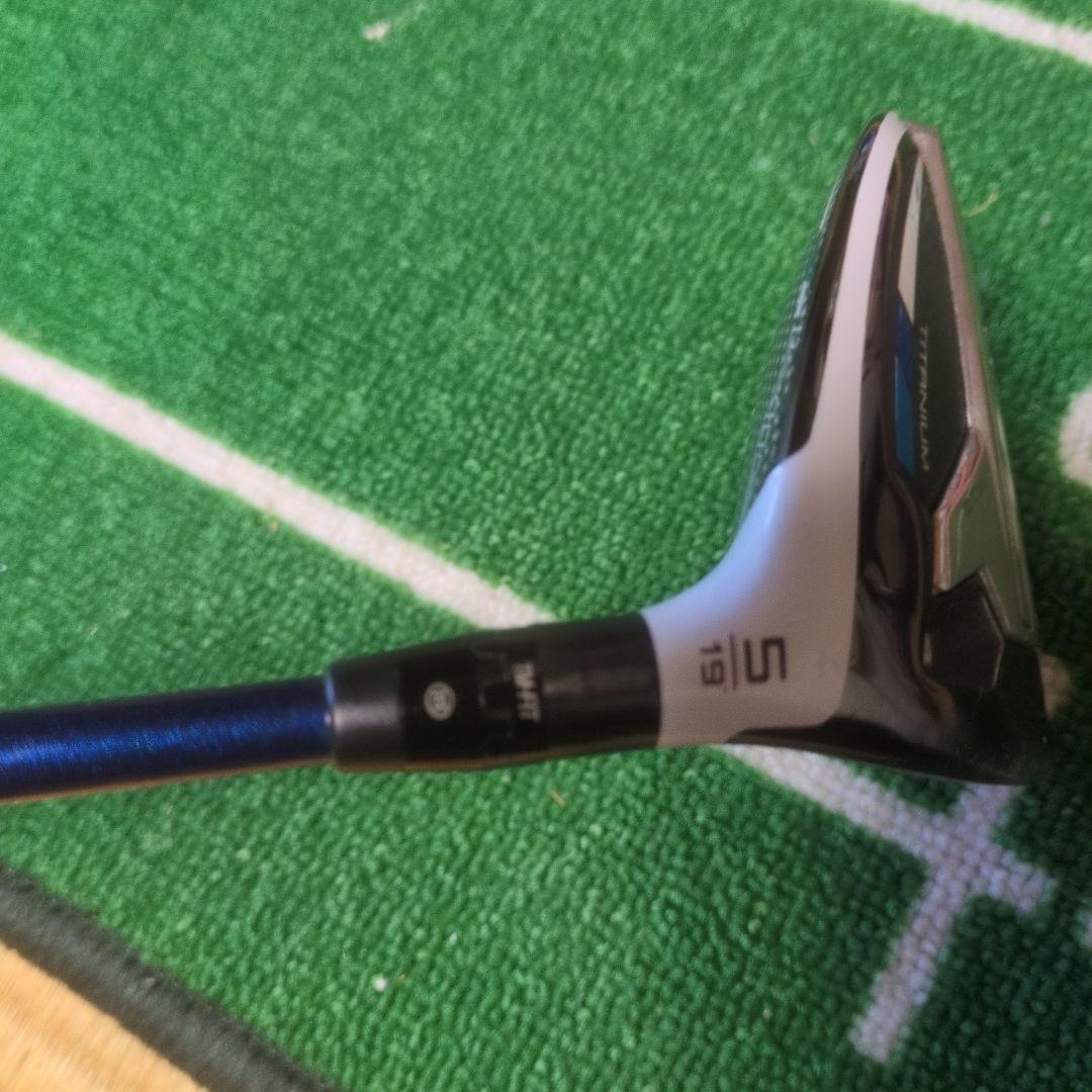 SIM 5番フェアウェイウッド 19° チタン　マルチスリーブ