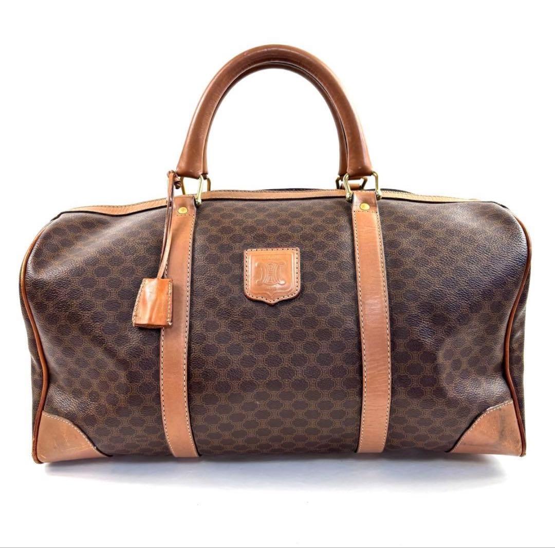 CELINE ボストンバッグ ブラウン