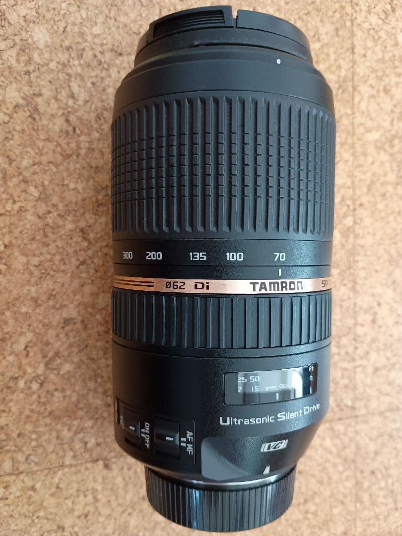 AF不良 TAMRON70-300mmF/4-5.6Di VC USD A005
