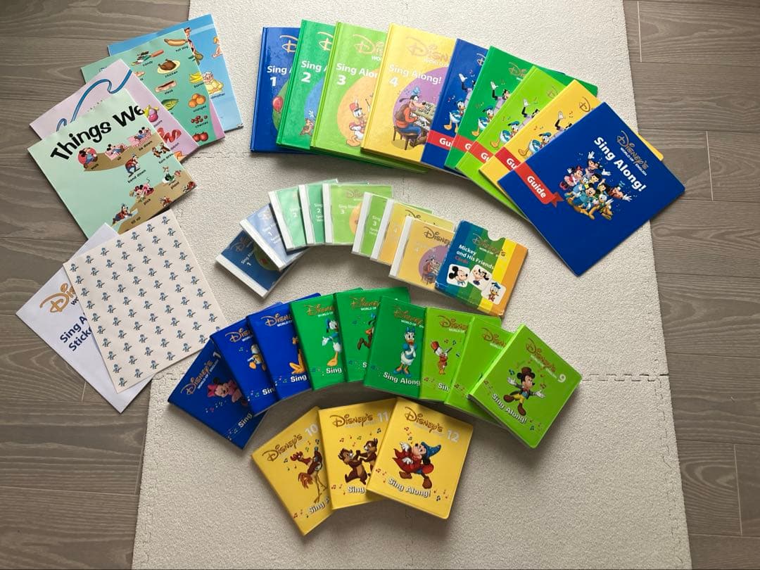 ディズニー英語システム　DWE シングアロングセット