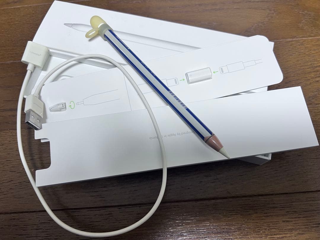 【付属品完備】Apple Pencil 第1世代 予備チップ・アダプタ未使用
