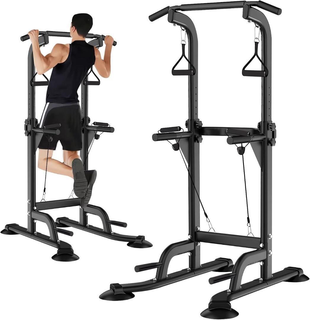 懸垂マシン⭐️ぶら下がり健康器 懸垂バー コンパクト 10段調節 筋トレ 背筋