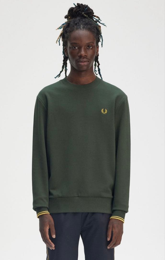 トップス FRED PERRY Crew Neck Sweatshirt M 7535