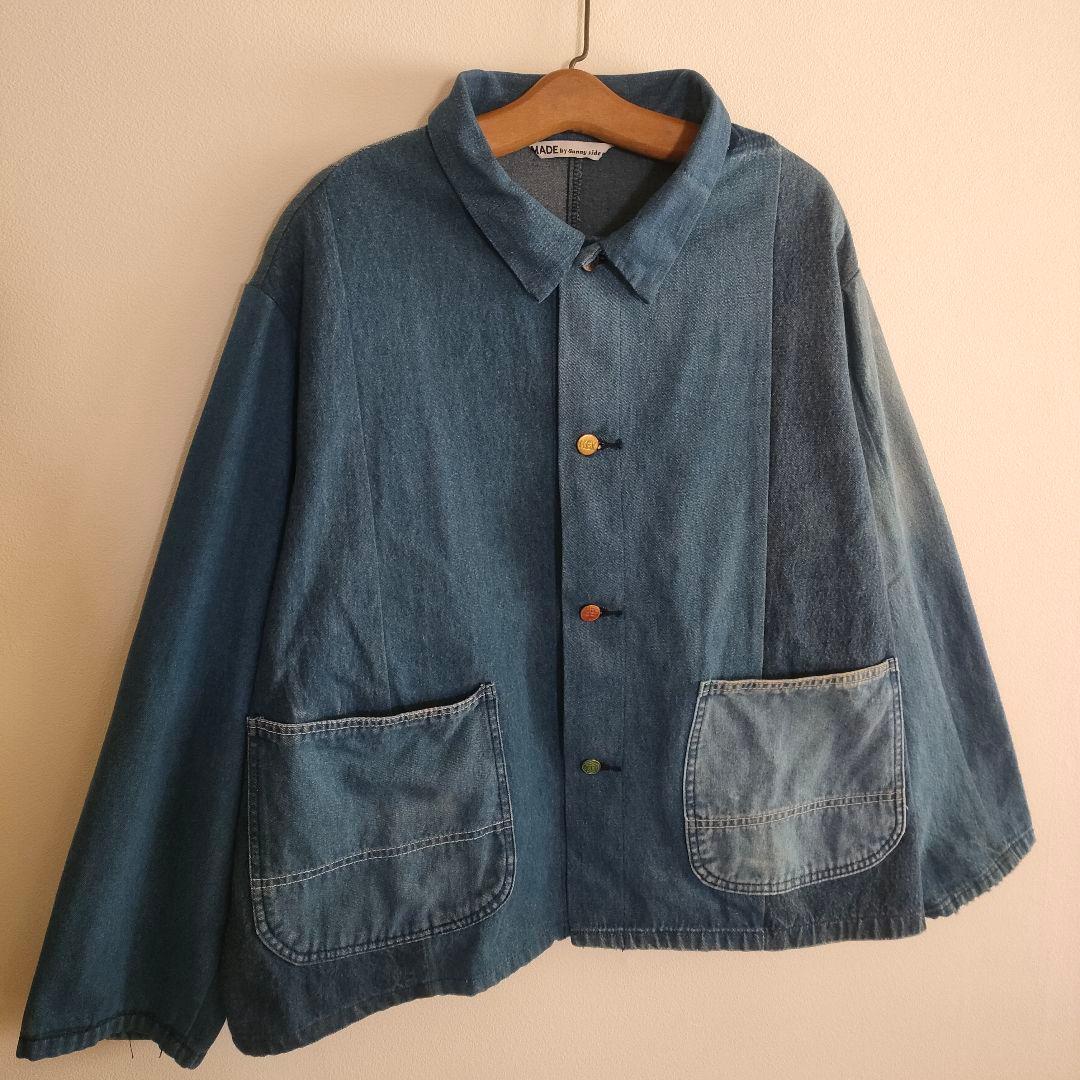 ジャケット・アウター Sunny Side Up Remake Patchwork Coverall