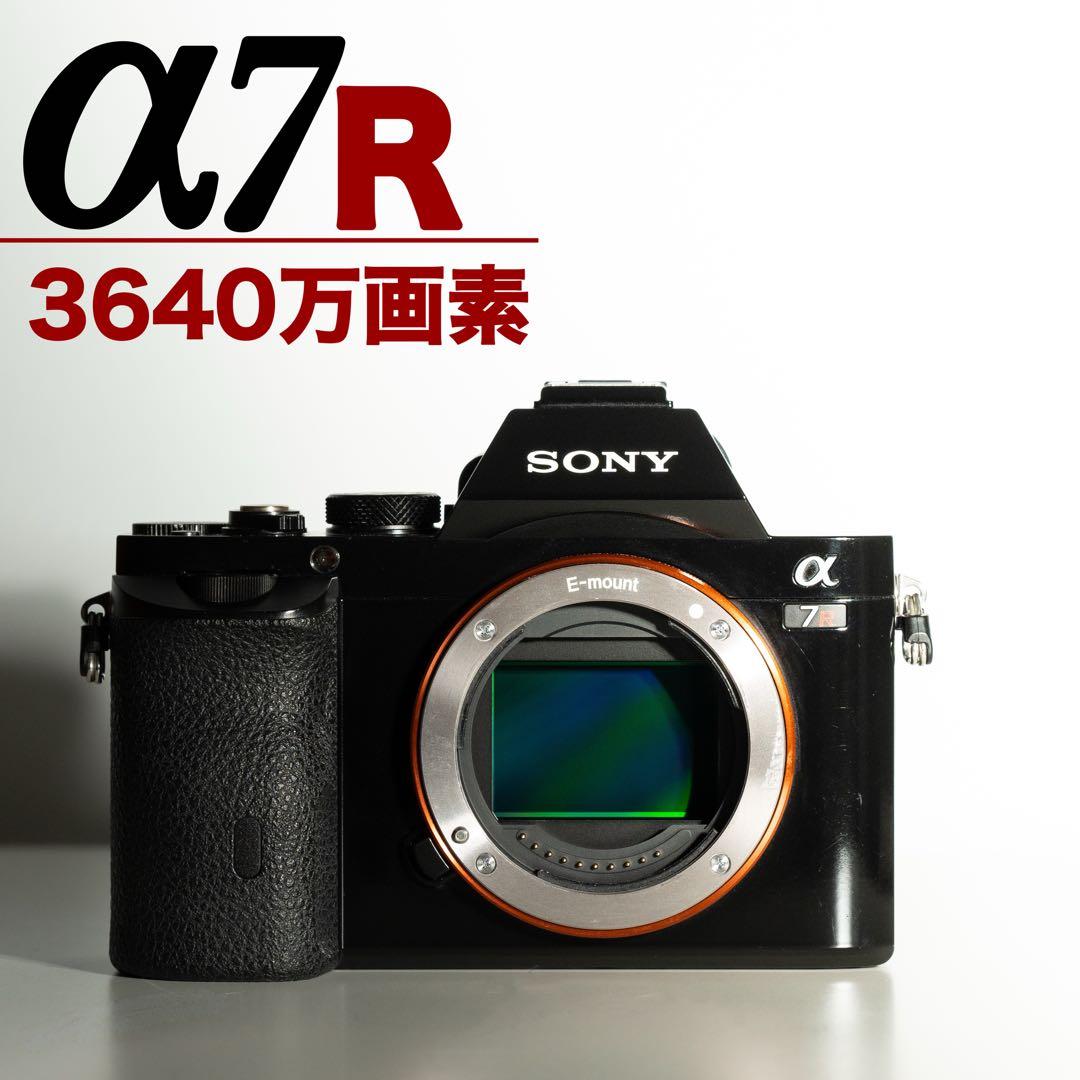 SONY 初代 α7R 3640万画素 ミラーレス一眼　シャッター数8493回