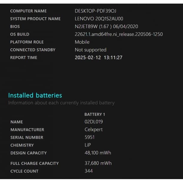 フルHD バッテリ◎ 12 レノボ i5-8 8GB SSD256GB オフィス