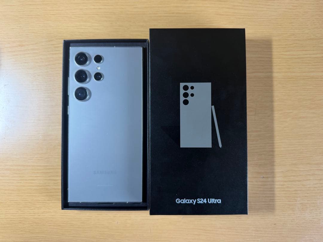 GALAXY S24 Ultra 256GB 国内版 チタニウムグレー