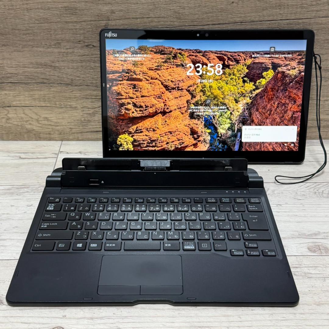 富士通 ARROWS Tab Q738 Core i5 8世代 128GB 軽量