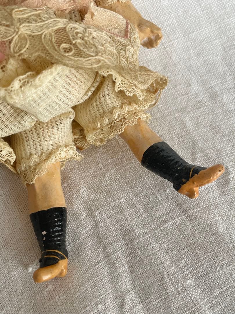 アンティークビスクドール、ミレット、オールオリジナル