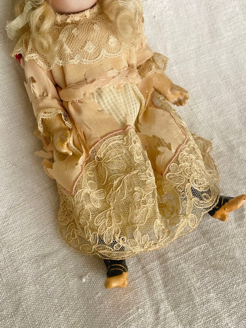 アンティークビスクドール、ミレット、オールオリジナル