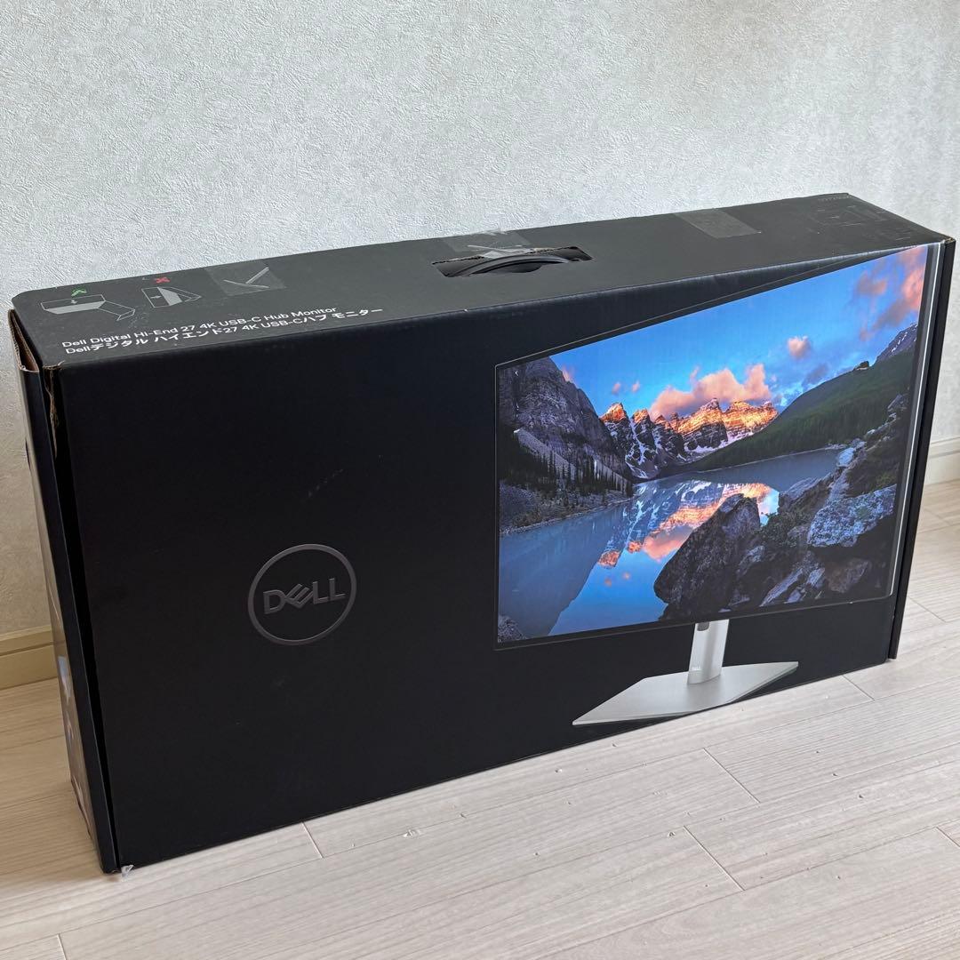 Dell U2723QX 27インチ 4K モニター USB-C対応 箱付き
