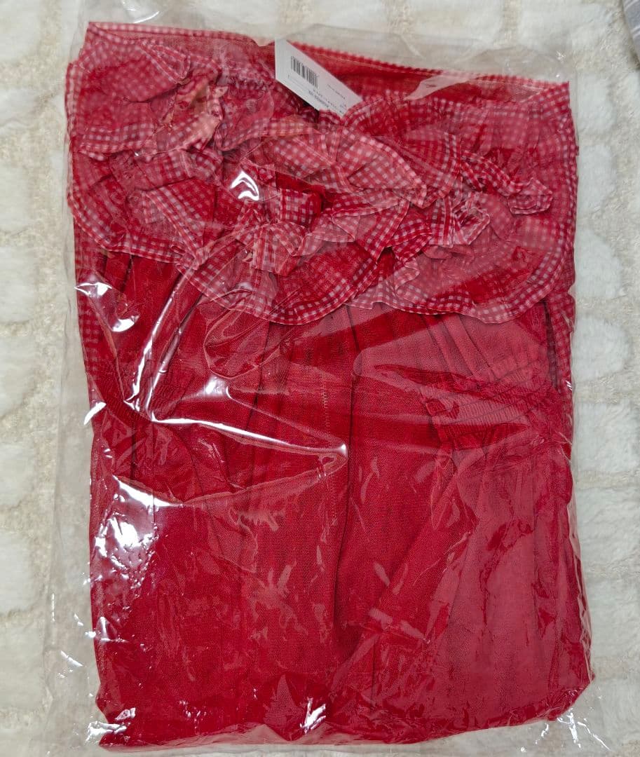 新品未使用 タグ付きPOPPY Gather frill tulle dress