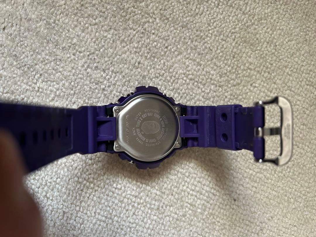 G-SHOCK BAPEコラボ パープル腕時計