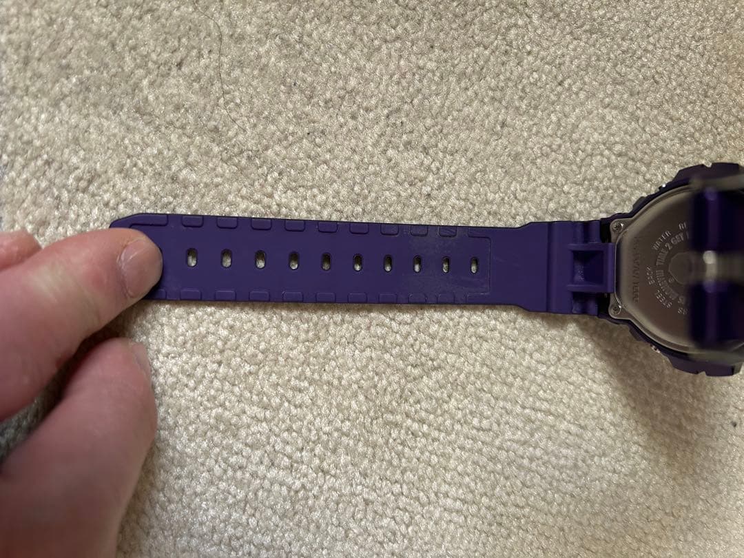 G-SHOCK BAPEコラボ パープル腕時計