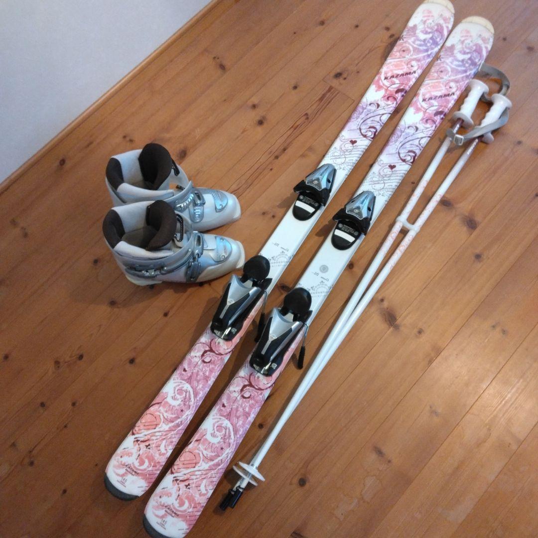 な*み様 ピンクと白のスキーセット