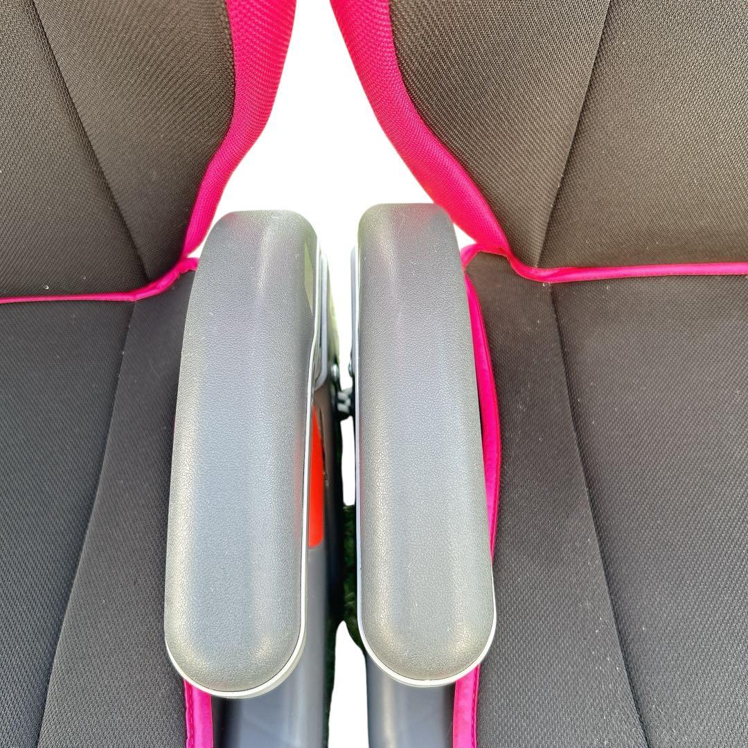 グレコジュニアシート ジュニアマキシカラーズ　ピンク　2台セット