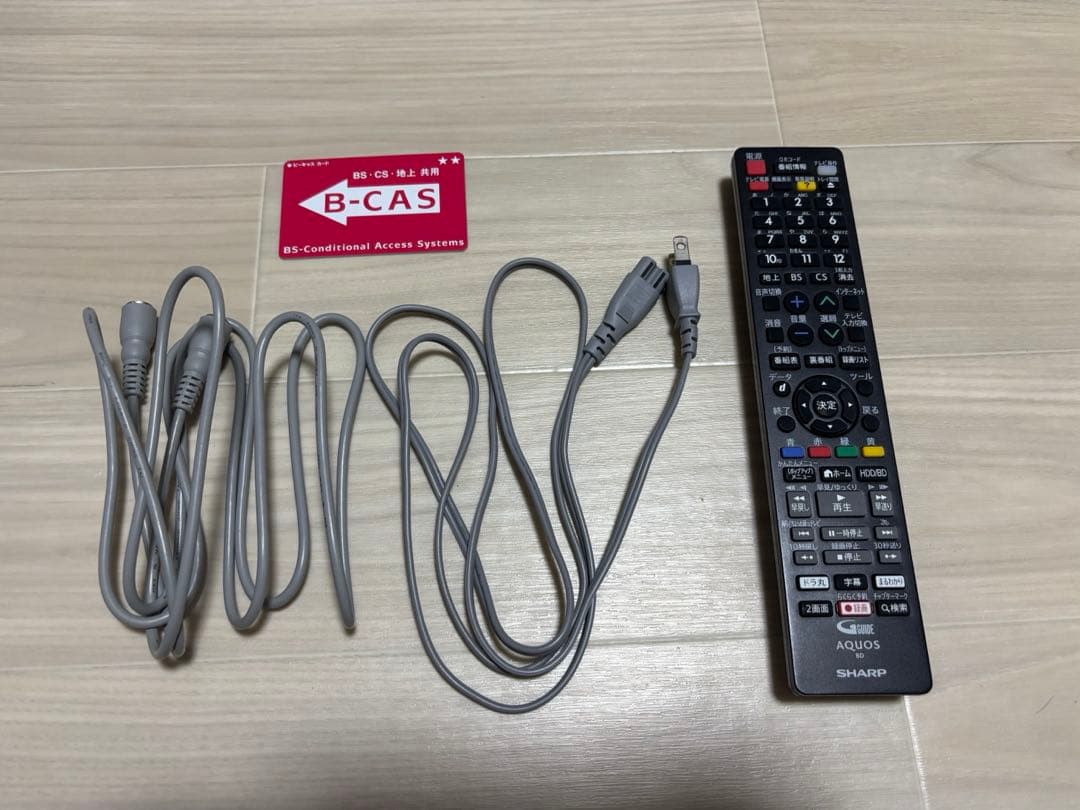 SHARP AQUOS☆ブルーレイディスクレコーダー(BD-NW2200)