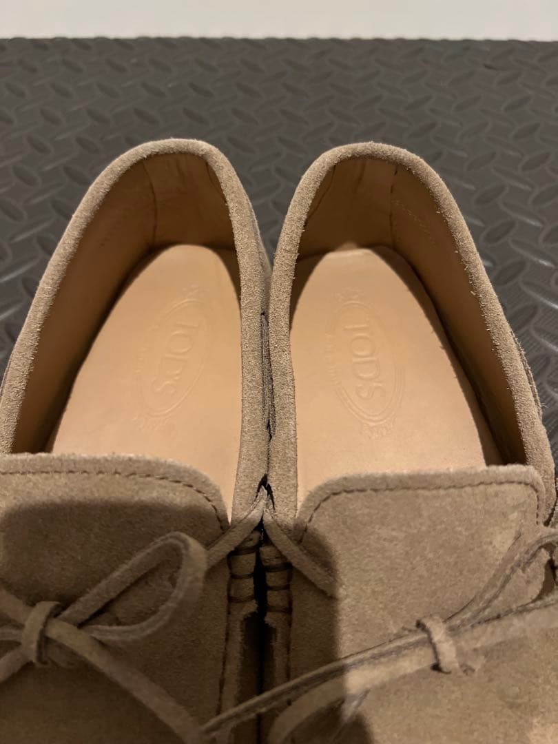 【正規店購入/超美品！】TOD’S（ドッズ）メンズドライビングシューズスエード