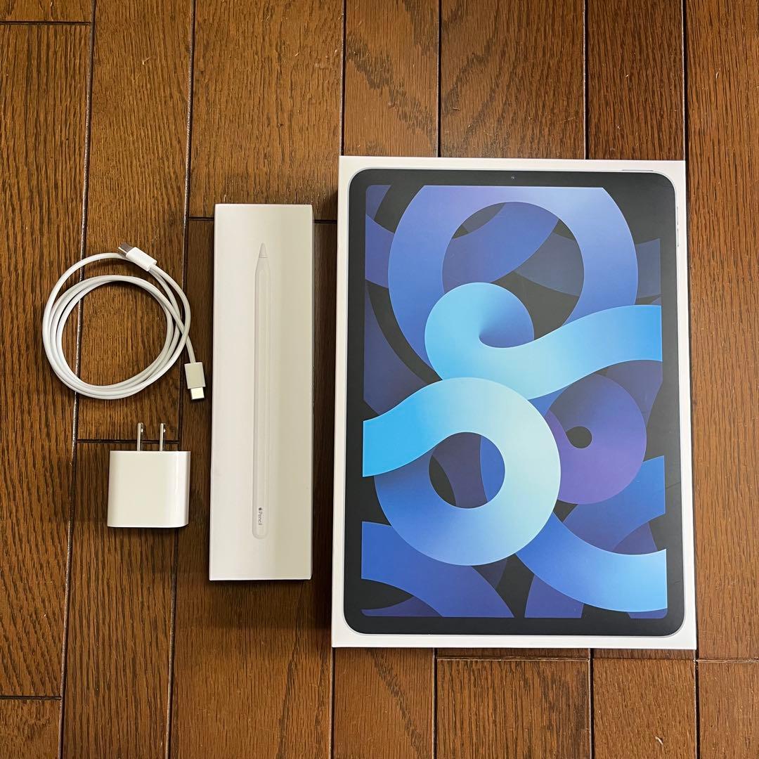 iPad Air (第4世代) 256GBブルー + Apple Pencil