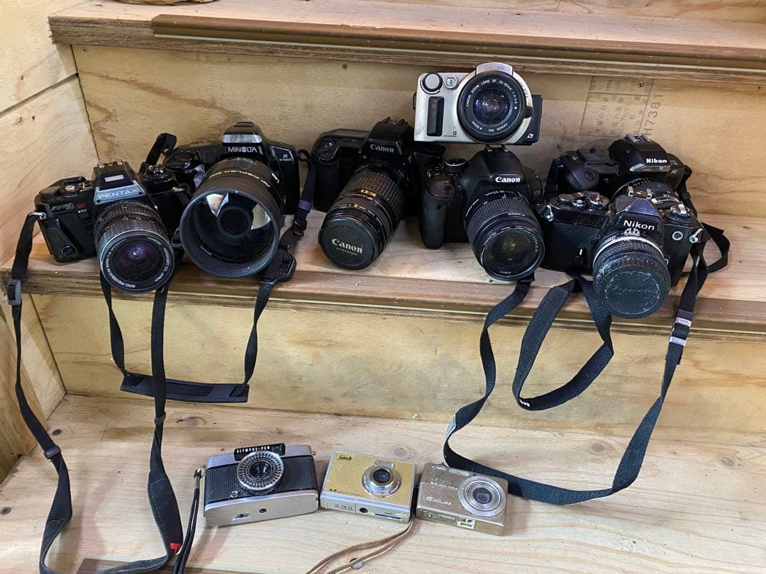 フィルムカメラセット（オリンパス・Canon含む）