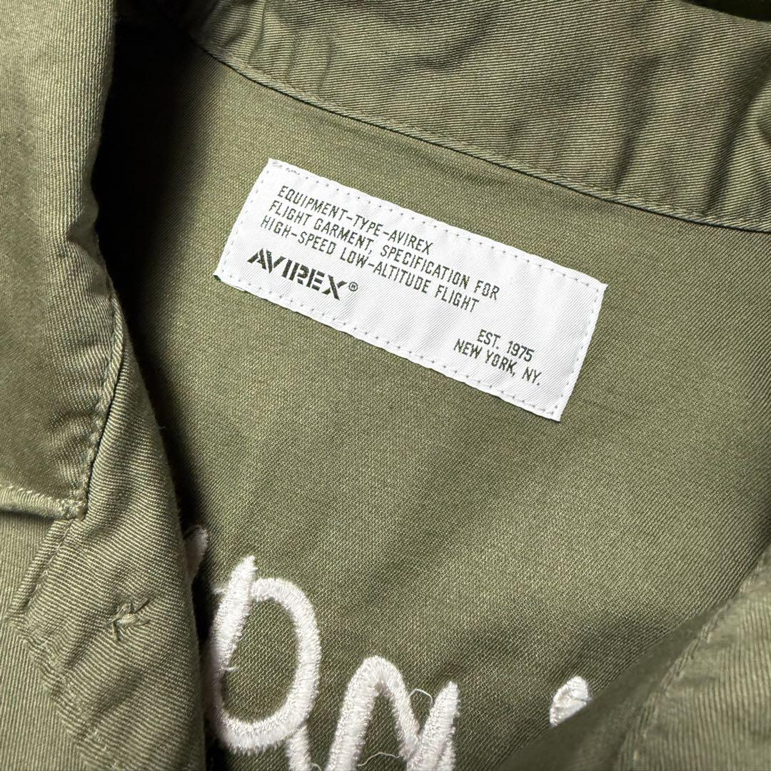 AVIREX FLYING TIGERS ミリタリーシャツ フライングタイガース