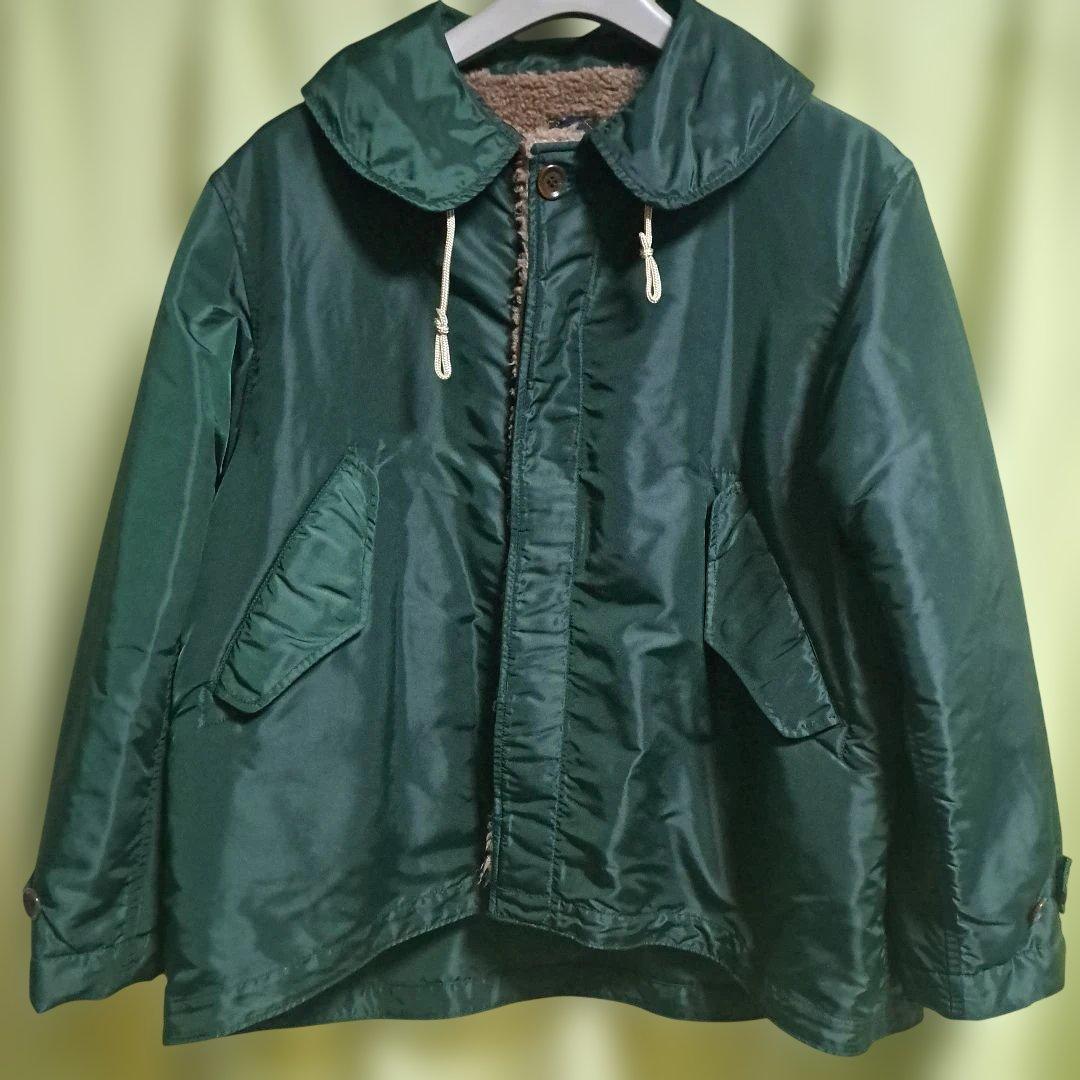 2024購入　45r 厚ナイロンキルトの908ブルゾン サイズ02