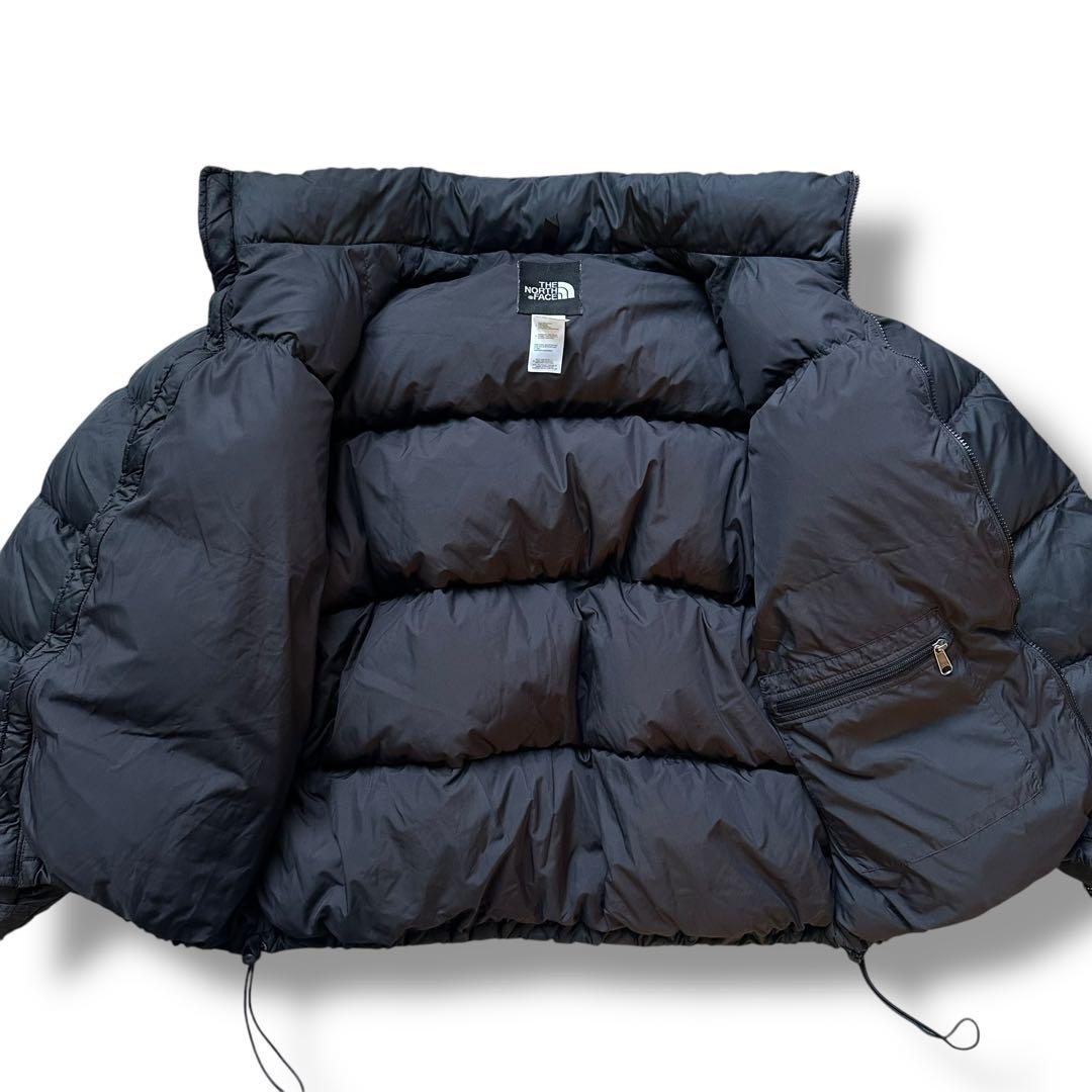 XXL 肉厚 ノースフェイス ヌプシ ダウンジャケット 700フィル 黒 メンズ
