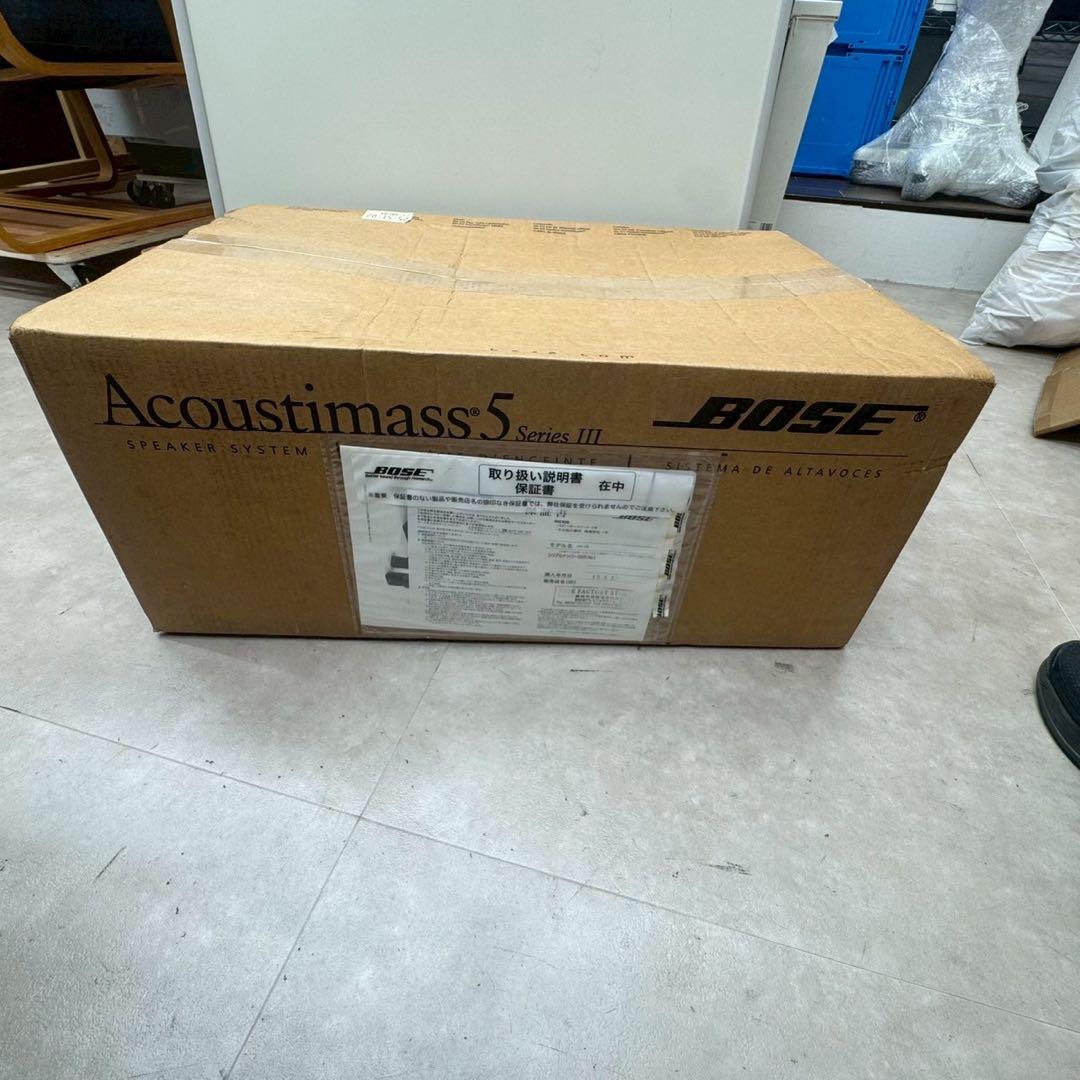 新品未使用　Bose Acoustimass 5 Series III nk01
