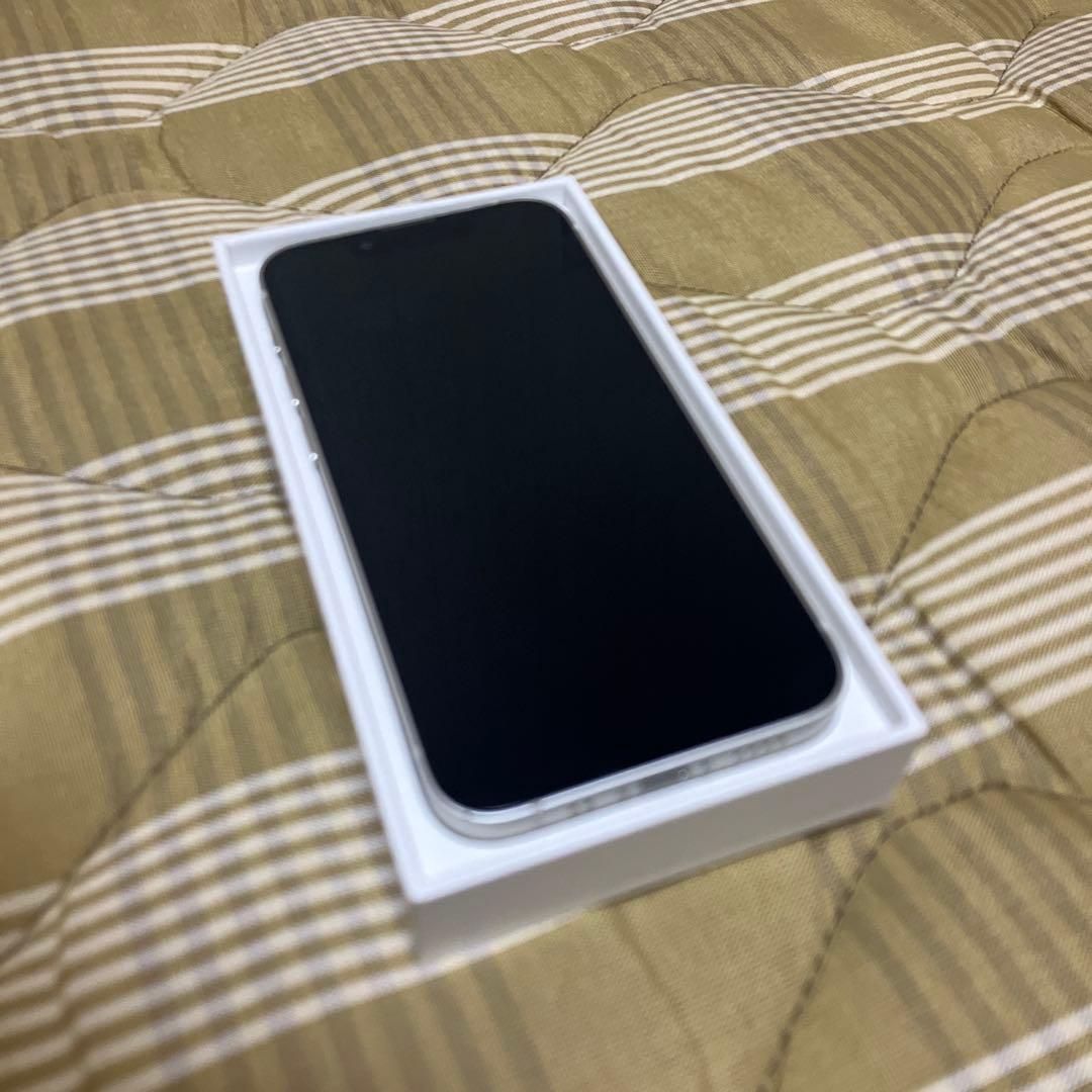 【極美品】iPhone 13 mini スターライト 256GB