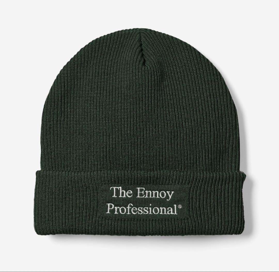 ENNOY PROFESSIONAL KNIT CAP GREEN ビーニー