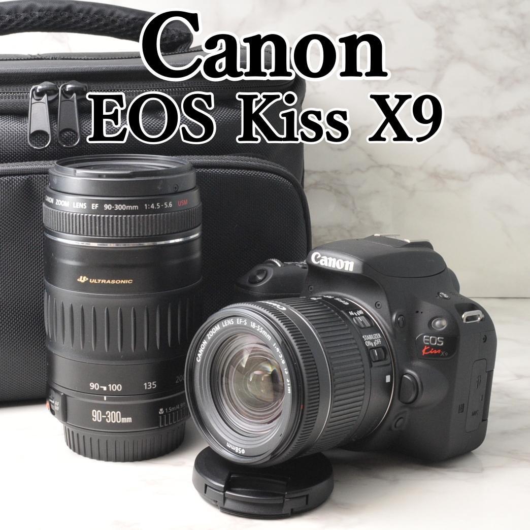 Canon EOS Kiss X9⭐️ダブルレンズ Wi-Fi スマホ転送