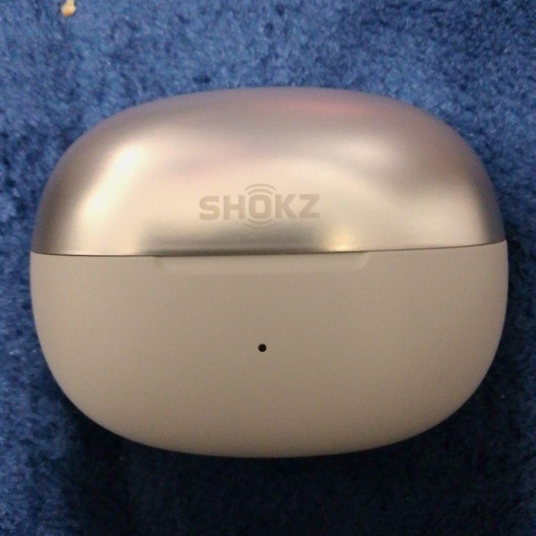 SHOKZ ワイヤレスイヤホン ホワイト/シルバー