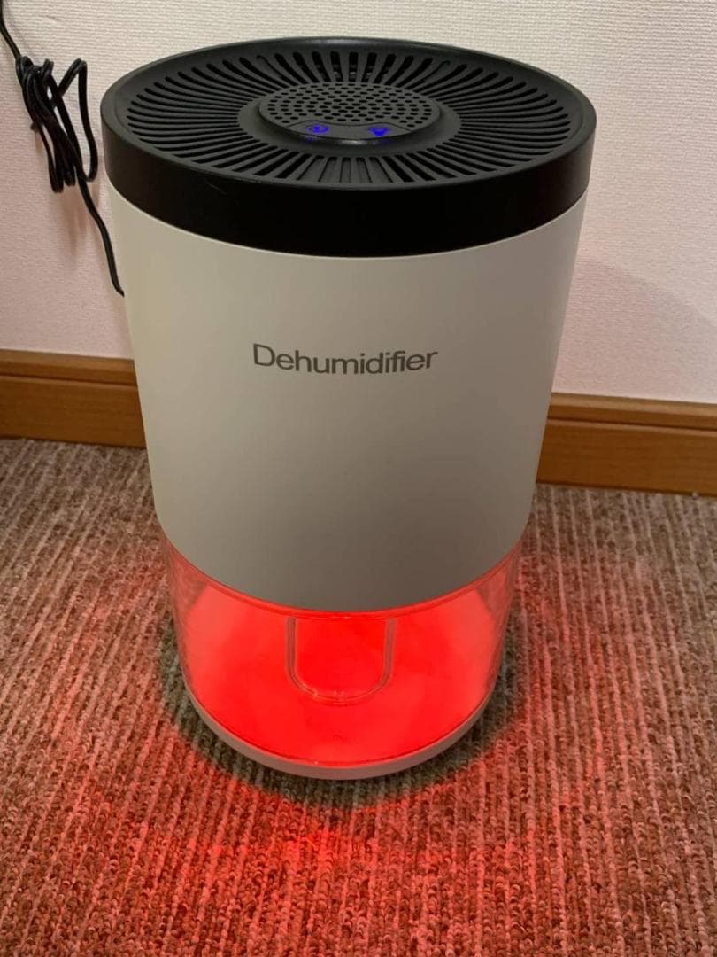 小型除湿機 ワンタッチ操作 ７色ライト使用可