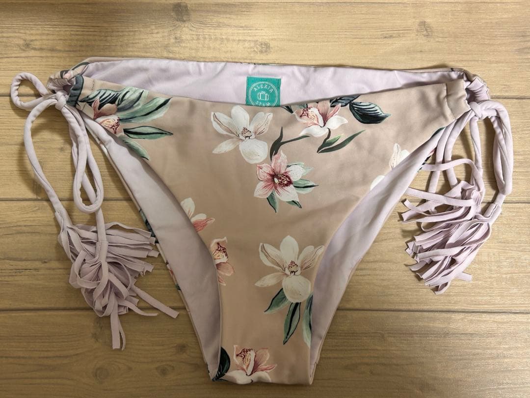 Alexia Stam フラワープリント 水着 S