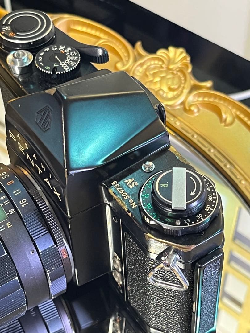 PENTAX SV ブラック + SMC TAKUMAR 28mmF3.5 緑窓