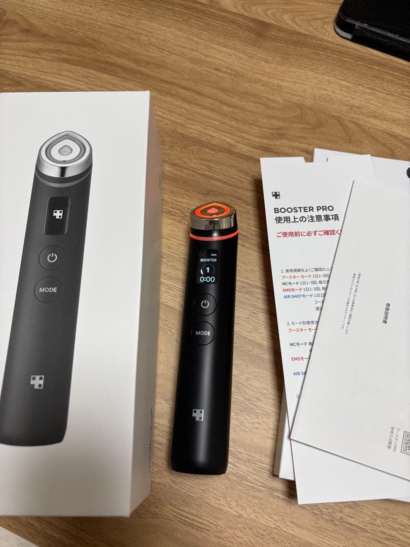 BOOSTER PRO ブラック 美顔器