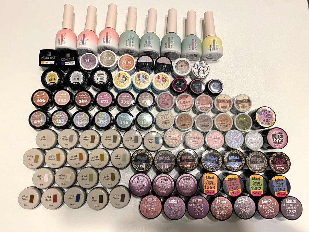 ああ　ページ　ジェルカラー