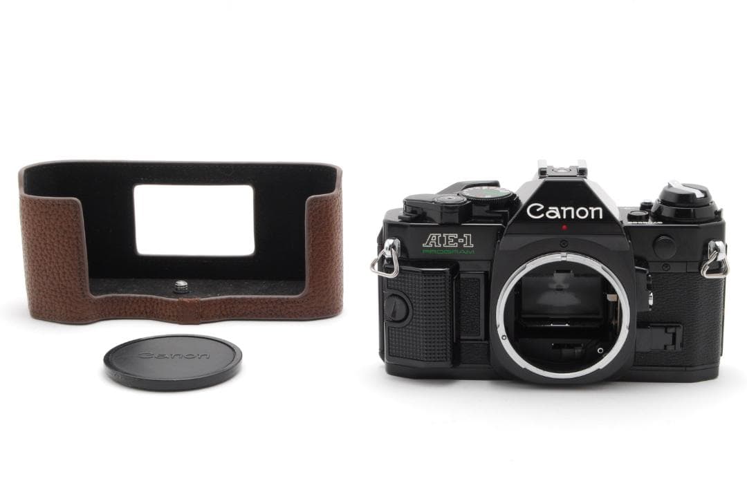 【美品・革ケース付】キヤノン Canon AE-1 Program ボディ