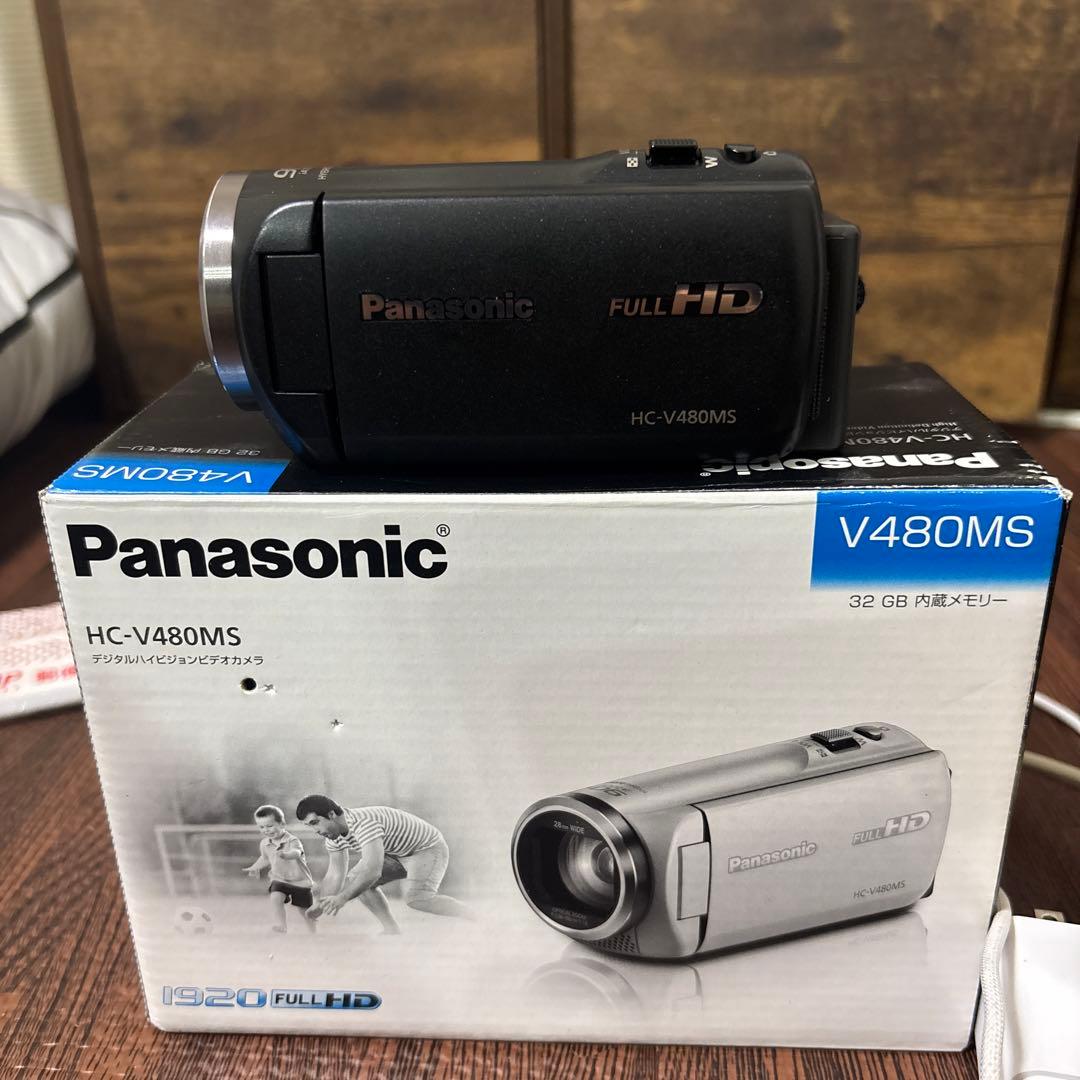 Panasonic HC-V480MS ビデオカメラ 本体