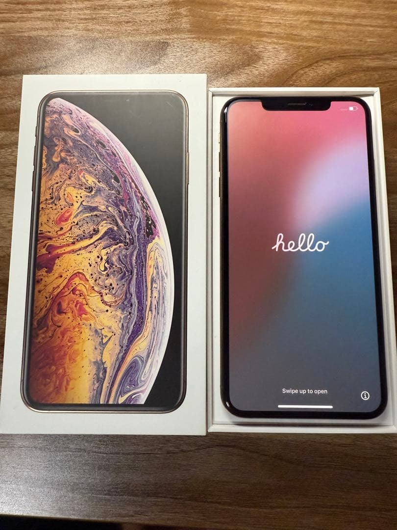 Apple iPhone XS Max ゴールド 美品 値下げ不可