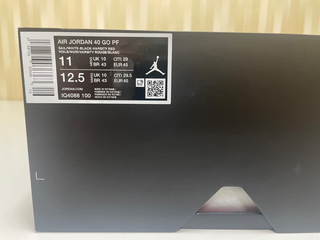 [新品]ジョーダンAirJORDAN40 GO chicago 29cm